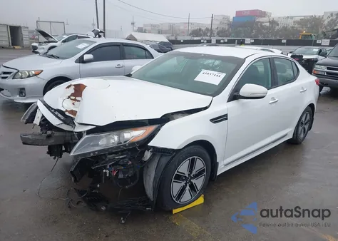 2012 Kia Optima Hybrid Ex z USA, uszkodzony, nr VIN KNAGM4AD0C5035962